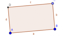 Sammenhengen mellom arealet og omkretsen til et rektangel